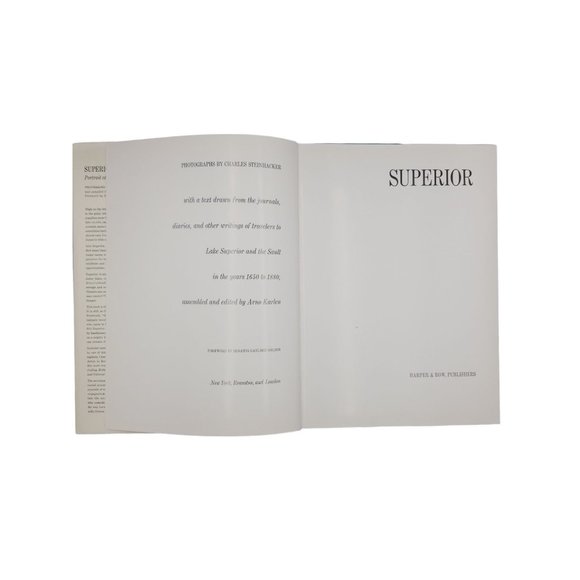 Superior. Portrait of a Living Lake First Edition Hardcover Book - Picture 3 of 16